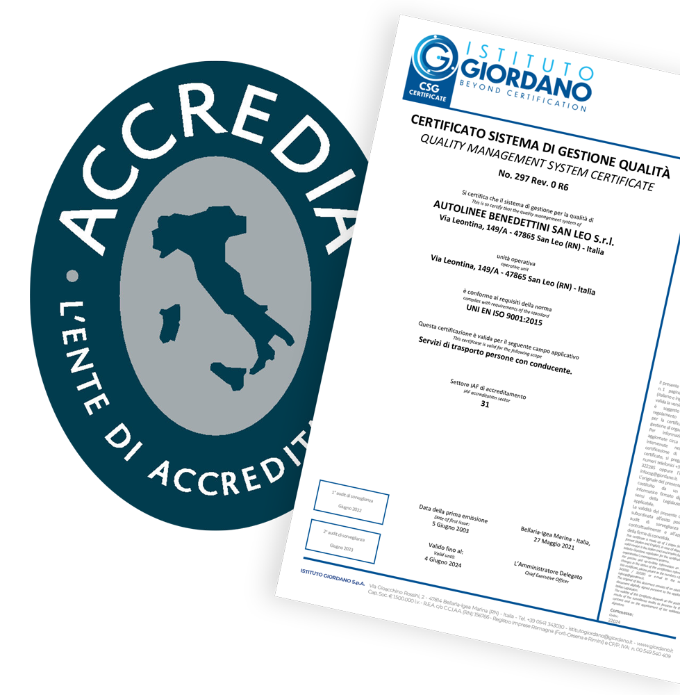 certificato accredia